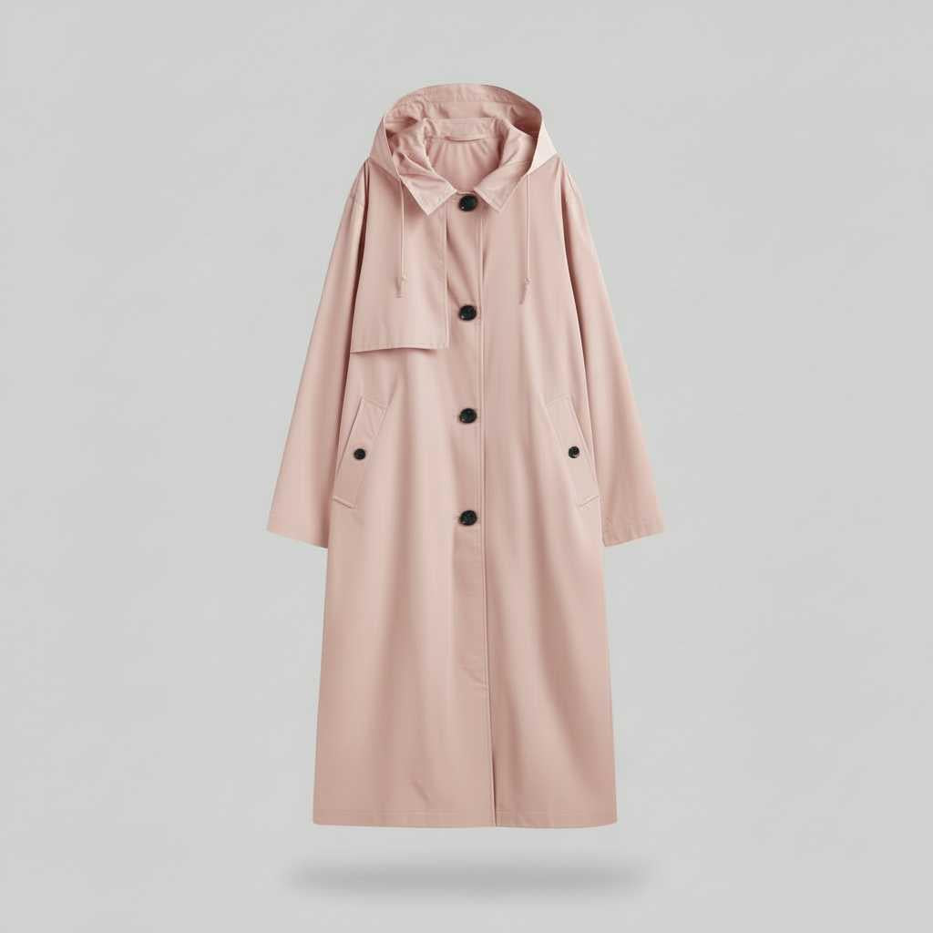 Elegant Long Trench Coat | Women's Winter Outerwear 10