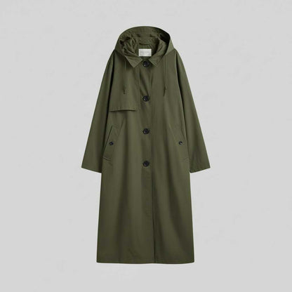 Elegant Long Trench Coat | Women's Winter Outerwear 4