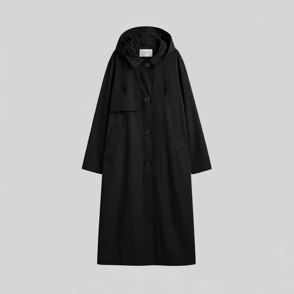 Elegant Long Trench Coat | Women's Winter Outerwear 5