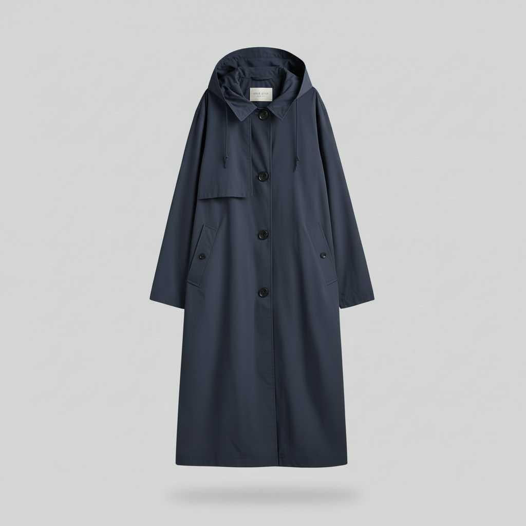 Elegant Long Trench Coat | Women's Winter Outerwear 6