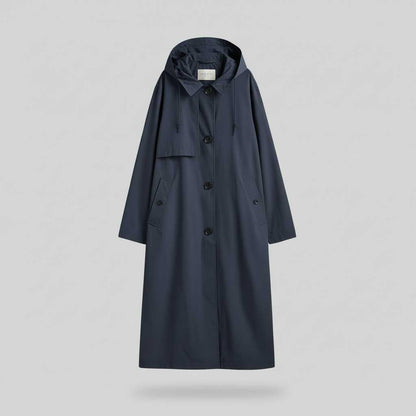 Elegant Long Trench Coat | Women's Winter Outerwear 6