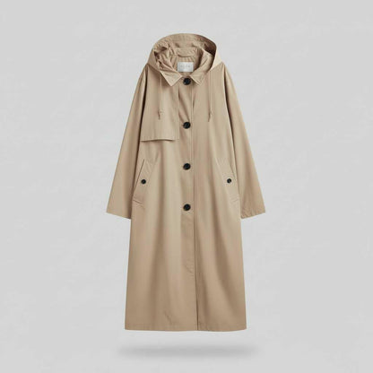 Elegant Long Trench Coat | Women's Winter Outerwear 7