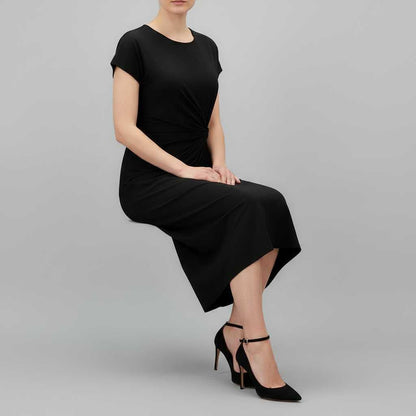 Elegant Midi Dress | Women's Dress for Office Attire 3