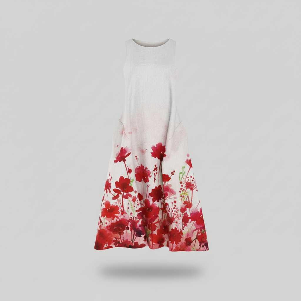 Floral Midi Dress | Women's Summer Dresses 5