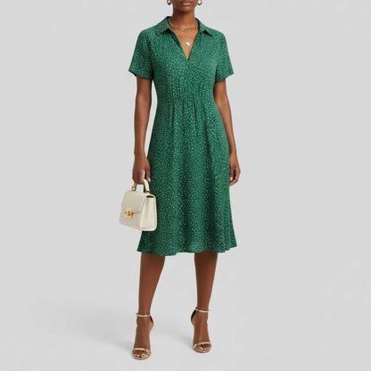 Midi Shirt Dress | Women's Classic and Modern Style 2
