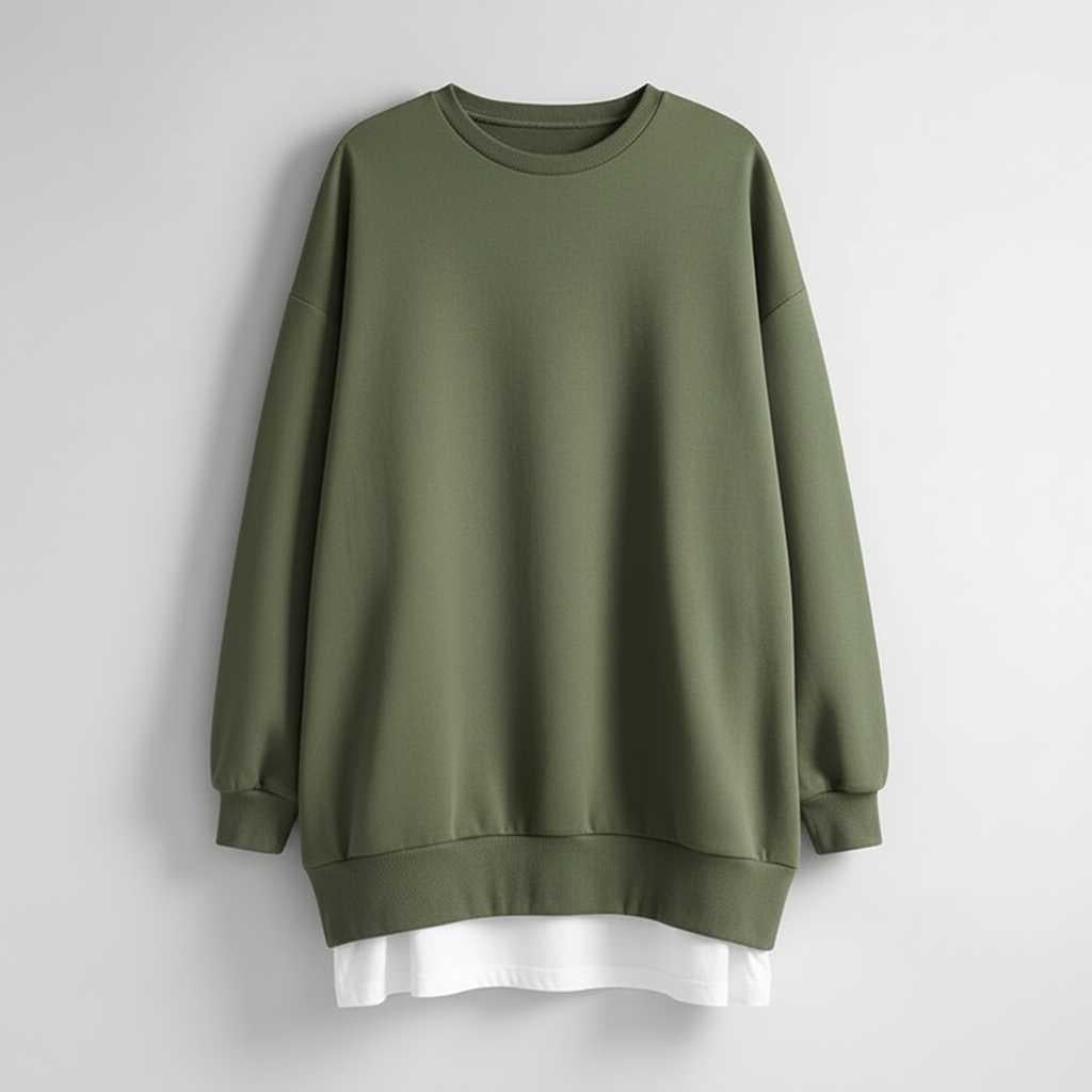 Oversized Black Sweatshirt | Women's Casual Hoodies 5