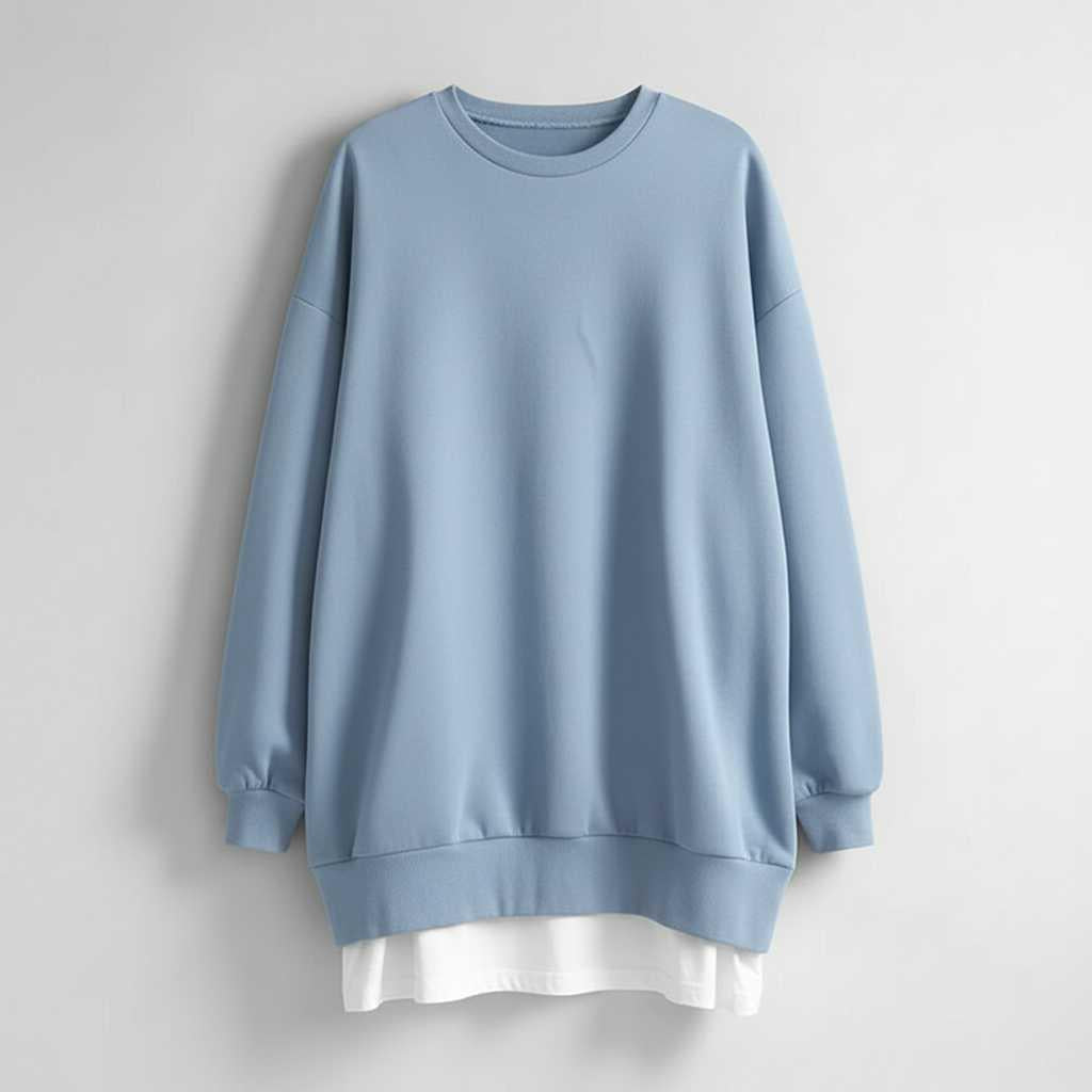 Oversized Black Sweatshirt | Women's Casual Hoodies 7