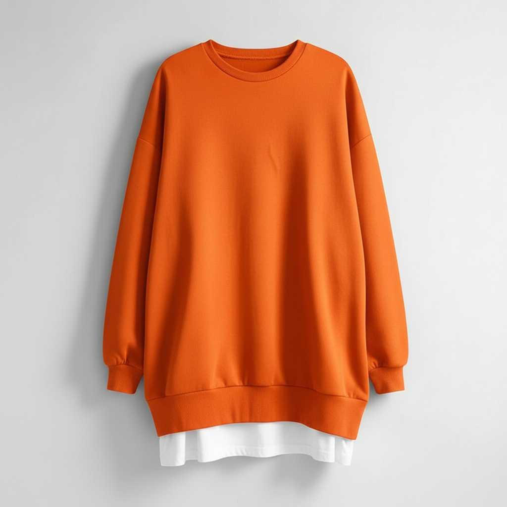 Oversized Black Sweatshirt | Women's Casual Hoodies 8