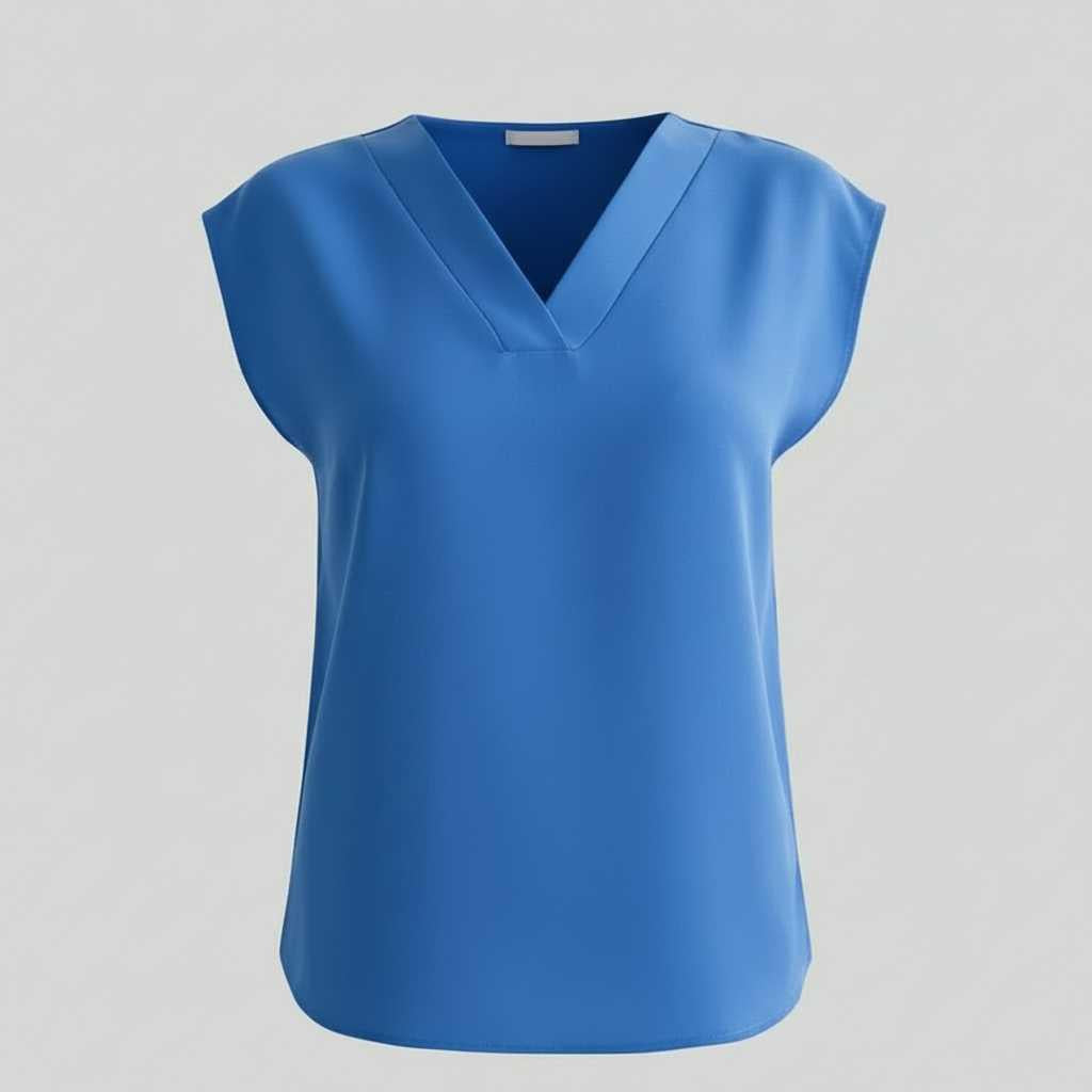 V-Neck Summer Blouse | Women's Blouse for Casual Wear 0