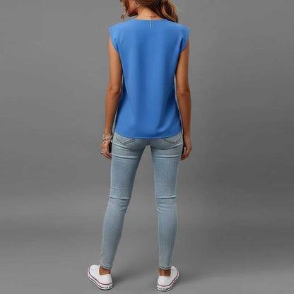V-Neck Summer Blouse | Women's Blouse for Casual Wear 4