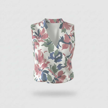 V-Neck Summer Top | Women's Going Out Tops 7
