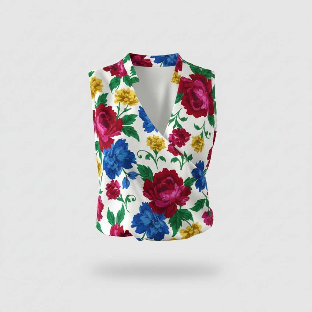V-Neck Summer Top | Women's Going Out Tops 9