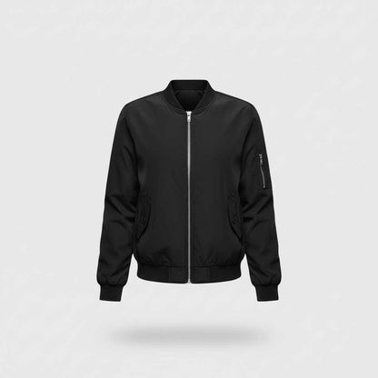 Women's Short Bomber Jacket | Casual Women's Jacket 0