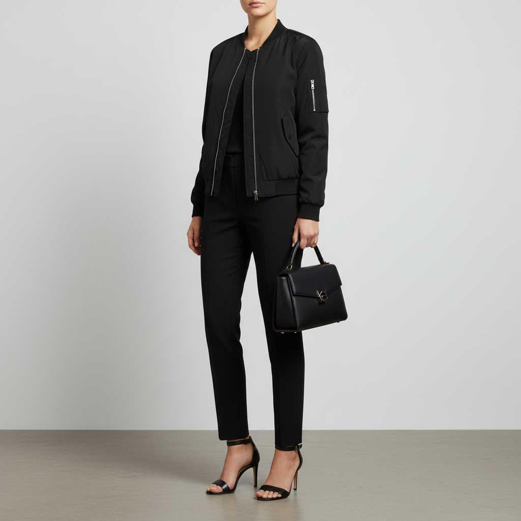 Women's Short Bomber Jacket | Casual Women's Jacket 1