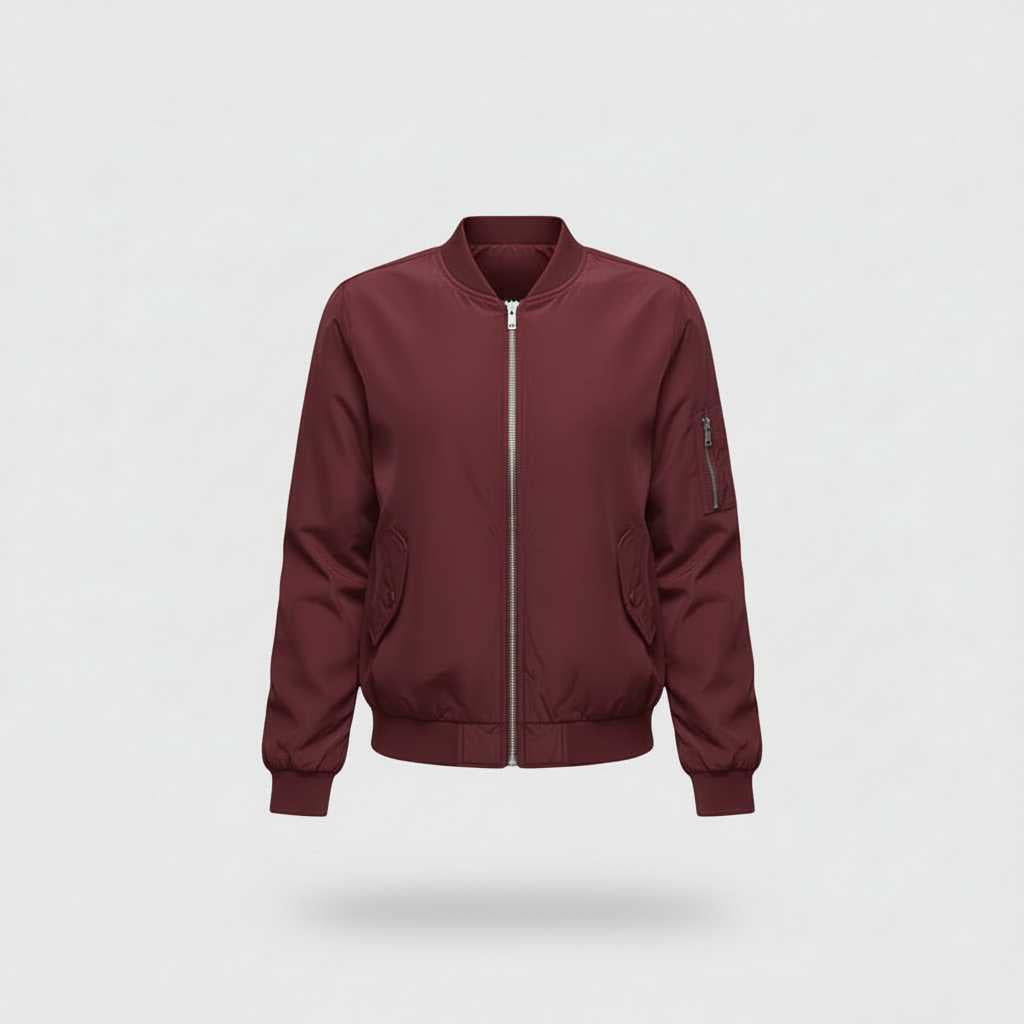 Women's Short Bomber Jacket | Casual Women's Jacket 4