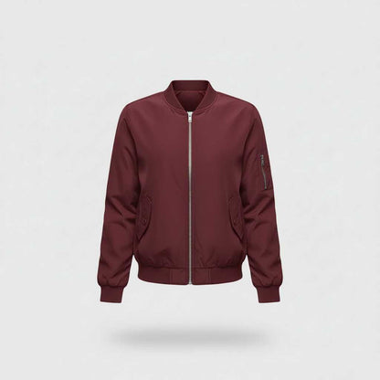 Women's Short Bomber Jacket | Casual Women's Jacket 4