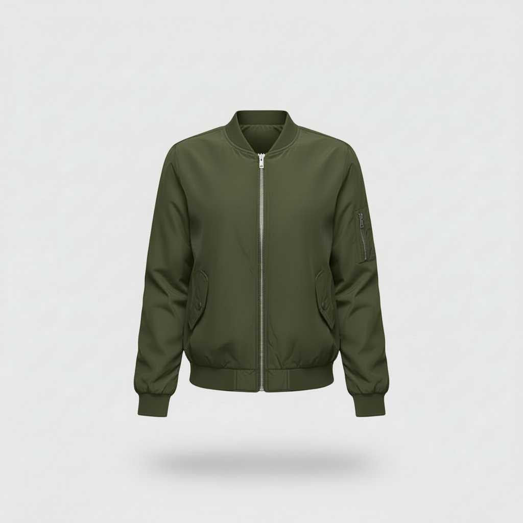Women's Short Bomber Jacket | Casual Women's Jacket 5